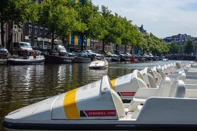 Amsterdam Independent Sightseeing by Pedal Boat - Checking in at the central Amsterdam pier