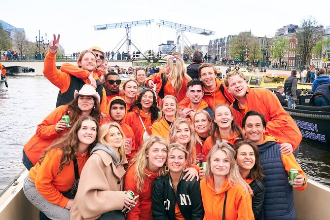 Amsterdam King’s Day Boat Party with Unlimited Drinks 2026 - Why a King’s Day canal cruise is different