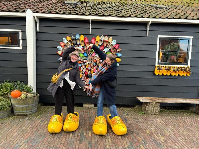 Amsterdam: Leisurely Windmill & Countryside Bike Ride - Dutch cheese, a snack, and farm animals