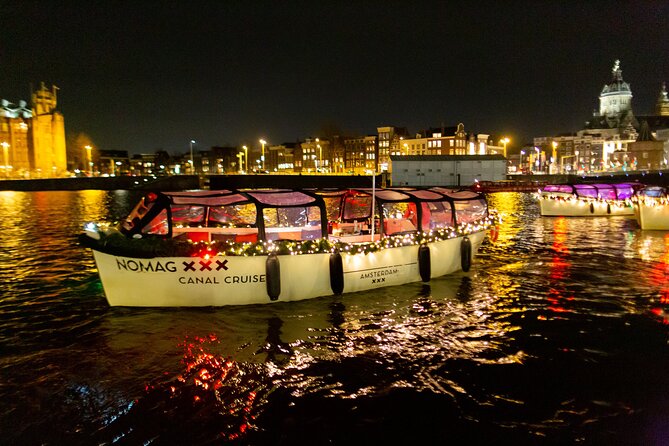 Amsterdam Light Festival: Canal Cruise + Snack & Unlimited Drinks - Drinks, snacks, and the real value of the upgrade