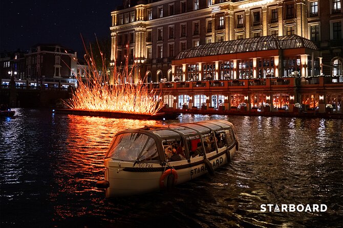 Amsterdam: Light Festival Cruise with Unlimited Drinks Option - The Light Festival installations