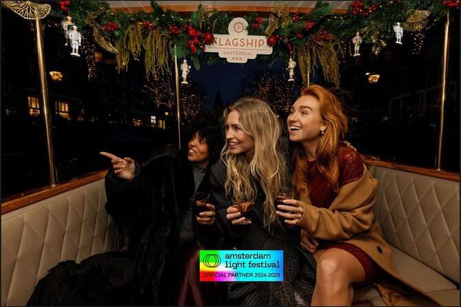 Amsterdam Light Festival: Heated Boat Cruise + Hot Drinks & Bite - The guide can make or break the ride