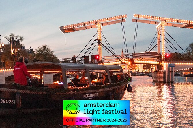 Amsterdam: Light Festival Open Boat - Unl. Drinks Option - The Stopera, where opera meets ballet