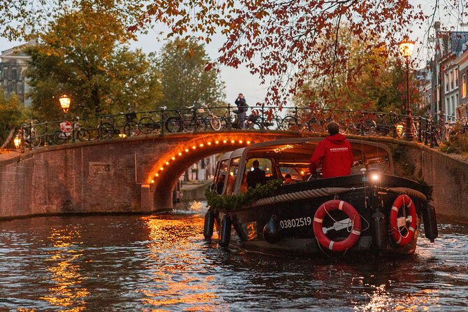 Amsterdam: Light Festival Open Boat - Unl. Drinks Option - Artis and the city’s animal collection