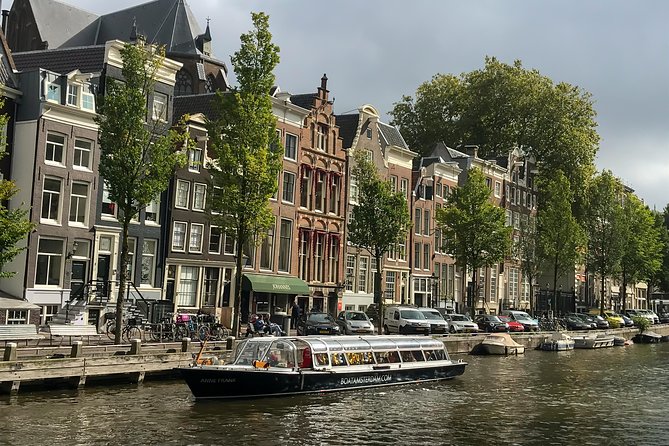 Amsterdam Live Guided Sightseeing Canal Cruise - Passing the Anne Frank House and Prinsengracht sights