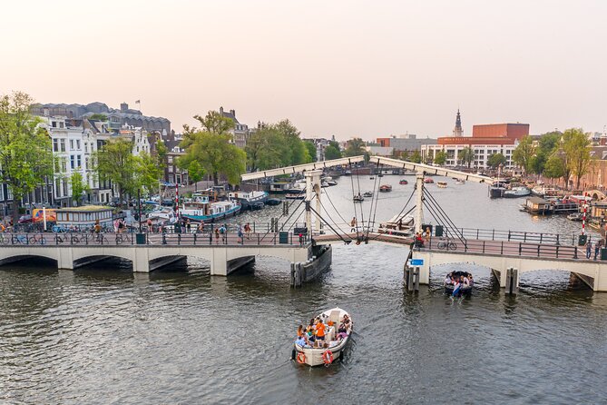 Amsterdam Luxury Canal Cruise + Unlimited Drinks & Bites option - Anne Frank House and Westerkerk