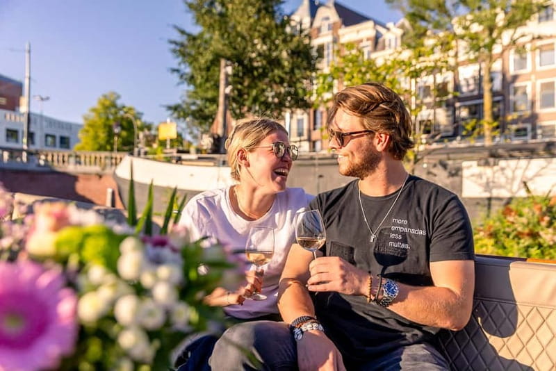 Amsterdam: Luxury Canal Cruise with Optional Snacks & Drinks - The Skinny Bridge and Hortus