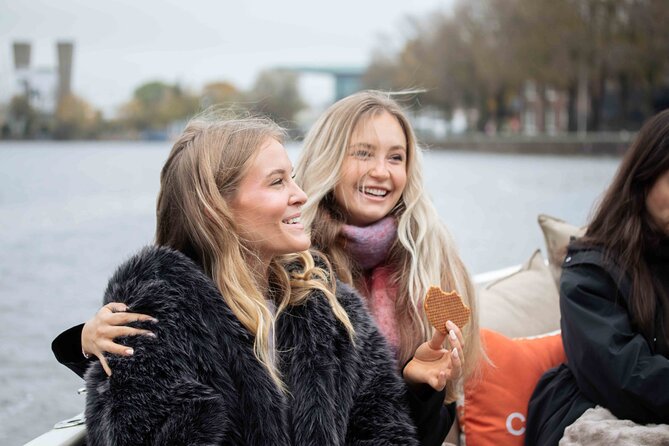 Amsterdam: Luxury Saloon Boat Cruise with Cocktails & Waffle - The Weepers’ Tower and Amsterdam’s maritime story