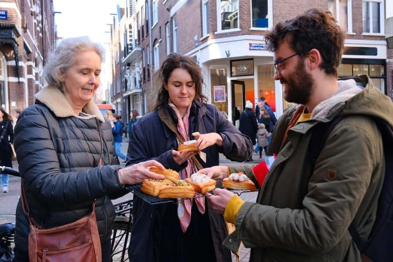 Amsterdam Old-West Vegan Food Tour with Local Guide - SOIL Vegan Café adds context to the route