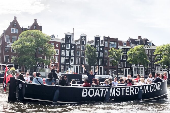 Amsterdam Open Boat Cruise in Old City Centre with Drinks Options - Starting near the Hermitage and the Amstel
