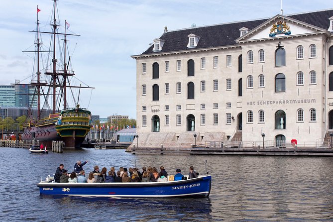 Amsterdam Open Boat Sightseeing Canal Cruise - Westerkerk and the view of Amsterdam’s church towers