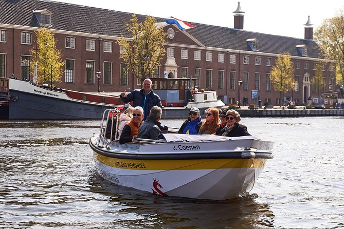 Amsterdam Open Boat Tour with Local Guide - Following the Canal Route