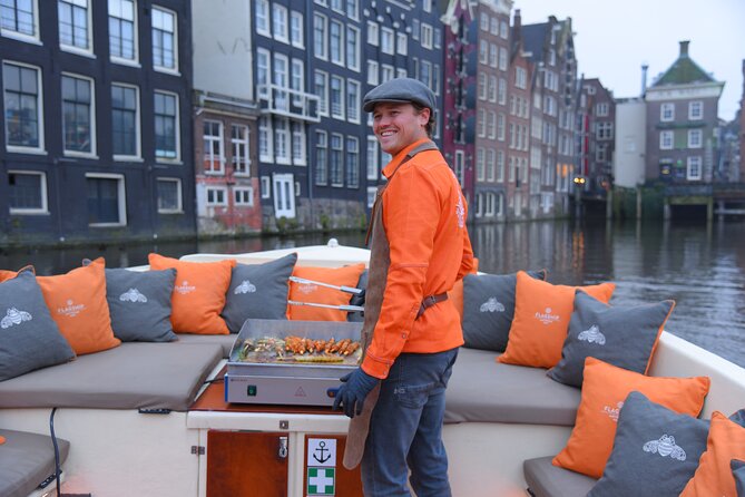 Amsterdam Private BBQ and Drinks Cruise With Onboard Chef - Booking, timing, and cancellation details