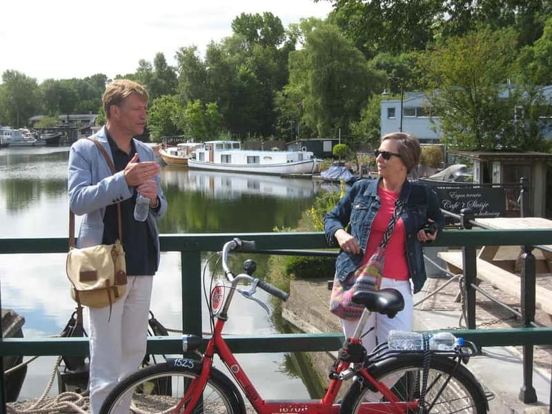 Amsterdam: Private Bike Tour - The old warehouse district on three reclaimed islands