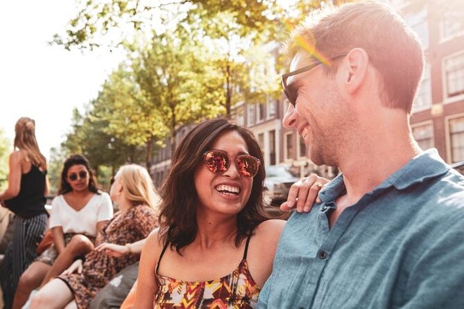 Amsterdam Private Boat Tour with Unlimited Drinks - The museum district in one canal view