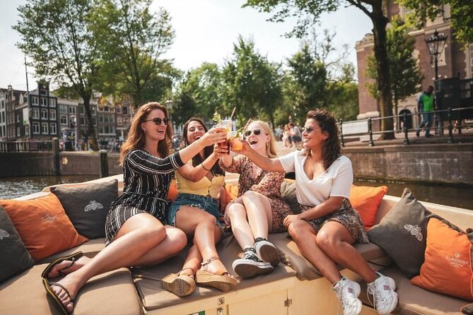 Amsterdam Private Boat Trip with Pizza and Unlimited Drinks - Starting at Oosterdokskade near Centraal Station
