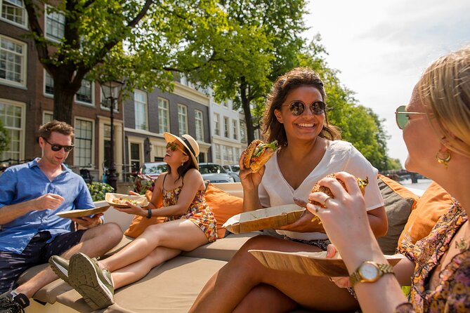 Amsterdam Private Boat Trip With Skipper, Burger and Beers - A private boat instead of a fixed canal route