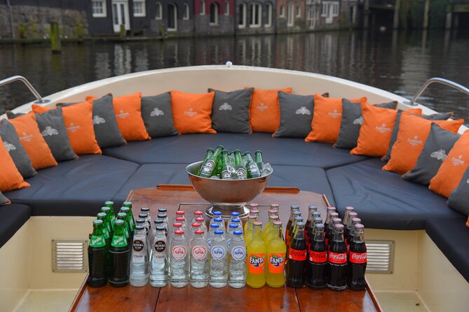Amsterdam Private Boat Trip With Skipper, Burger and Beers - Canal views with a skipper who adjusts the ride