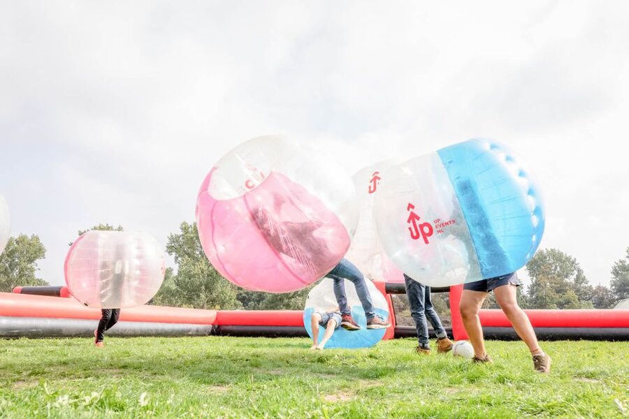 Amsterdam: Private Bubble Football Game - Price and value at $23 per person