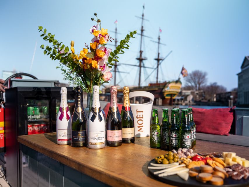 Amsterdam: Private Luxury Cruise with Drinks & Silent Disco - Drinks on board: useful, but keep expectations modest