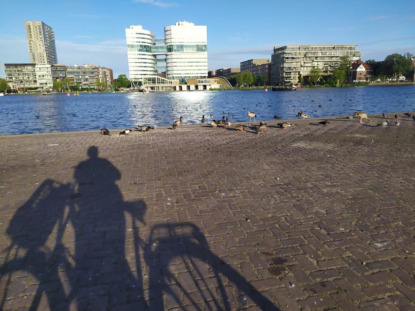 Amsterdam: Rainbow Rural Bike Tour With Local Gay Guide - NDSM’s murals and abandoned harbor atmosphere
