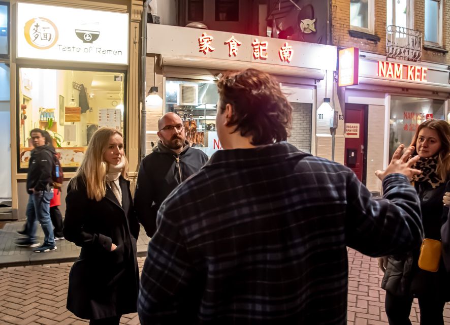 Amsterdam: Red Light District Exclusive Night Tour - The Condomerie and the sex-work industry