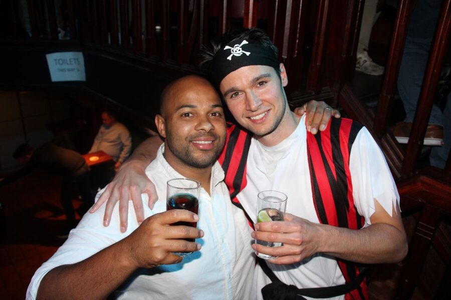 Amsterdam: Red-Light District Pub Crawl and Booze Boat Tour - Starting at The Black Tiger Bar