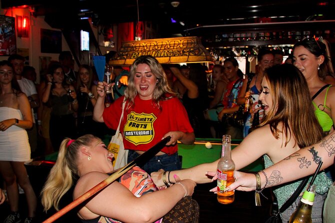 Amsterdam Red Light District Pub Crawl - The first 30 minutes at Black Tiger