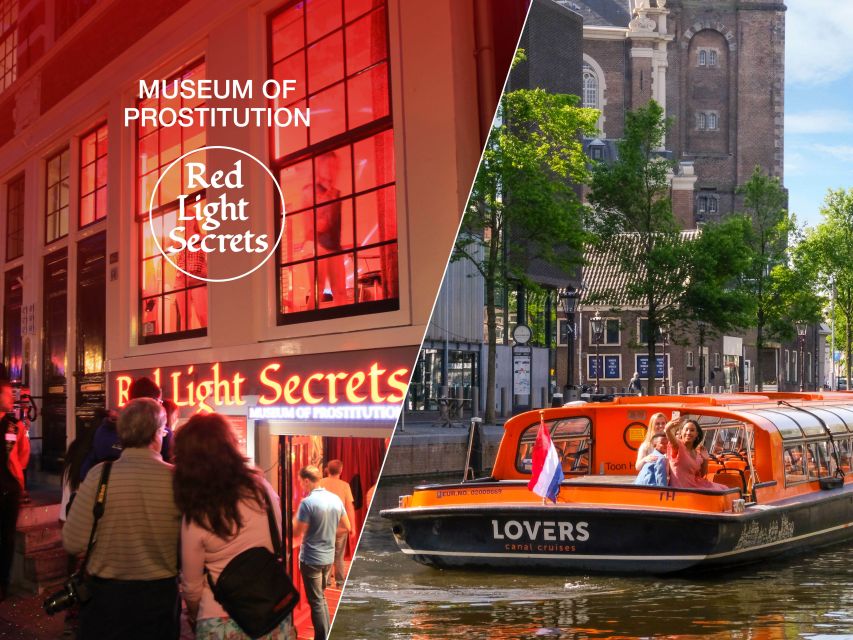 Amsterdam: Red Light Secrets Museum and 1-Hour Canal Cruise - Cruising Amsterdam’s Canal Belt