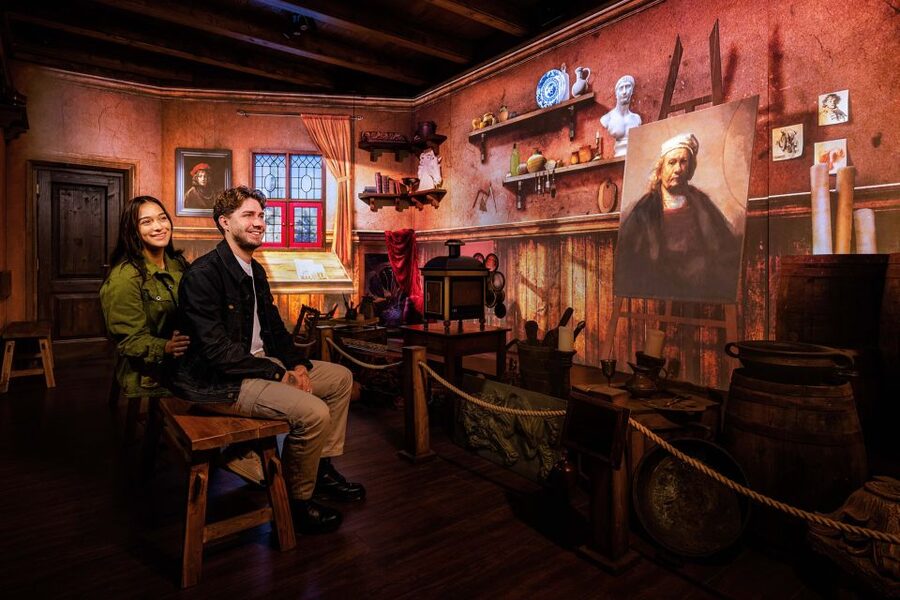 Amsterdam: Rembrandts Immersive Experience Admission Ticket - The AI Rembrandt portrait