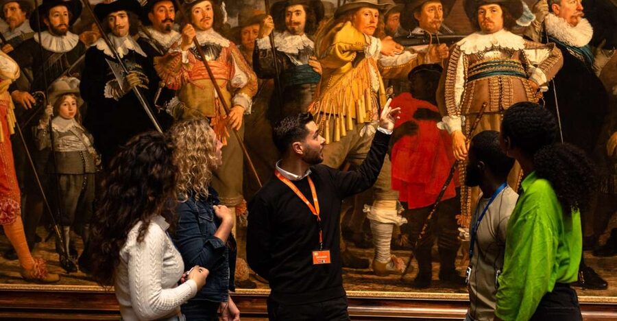 Amsterdam: Rijksmuseum Guided Tour and Ticket - Starting at Cobra Cafe beside Museumplein