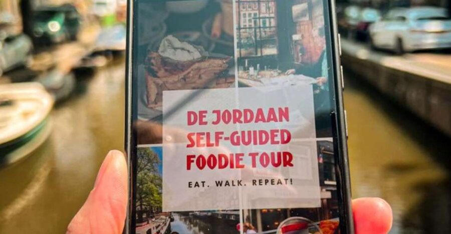 Amsterdam: Self-Guided Food Tour in De Jordaan Neighbourhood - Key points at a glance