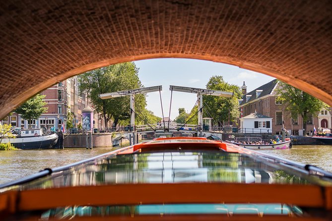 Amsterdam Sightseeing Canal Cruise with Audio Guide - Anne Frank House and Westerkerk from the water