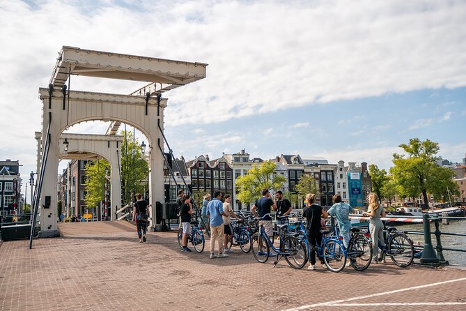 Amsterdam Small-Group Bike Tour With Optional Canal Cruise - The narrow bridge and Amsterdam’s movie-set canals