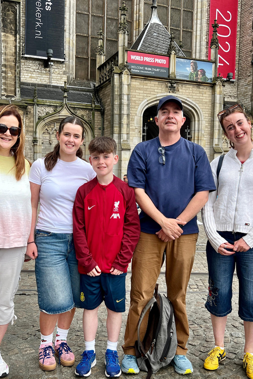 Amsterdam: Small Group Walking Tour with Fun Guide - Starting beneath the National Monument on Dam Square