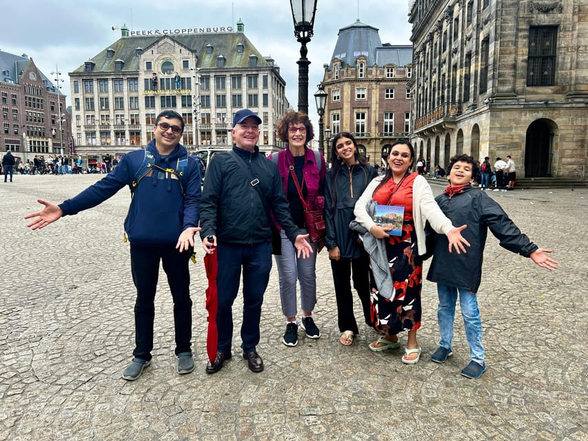 Amsterdam: Small Group Walking Tour with Fun Guide - Practical advice for the three-hour walk