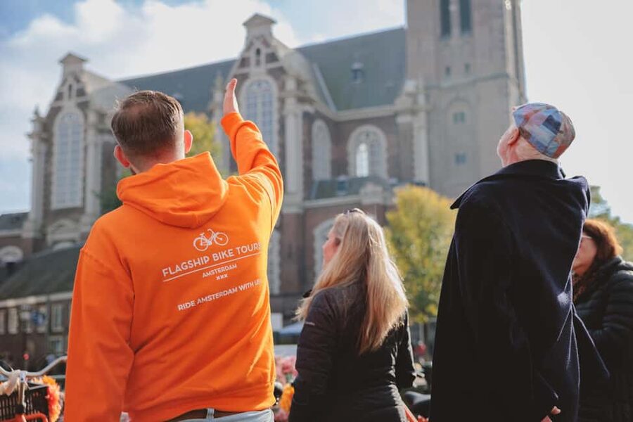 Amsterdam: Top Highlights Guided Bike Tour EN/DE/ES/FR/IT/CN - Jordaan and the Anne Frank House