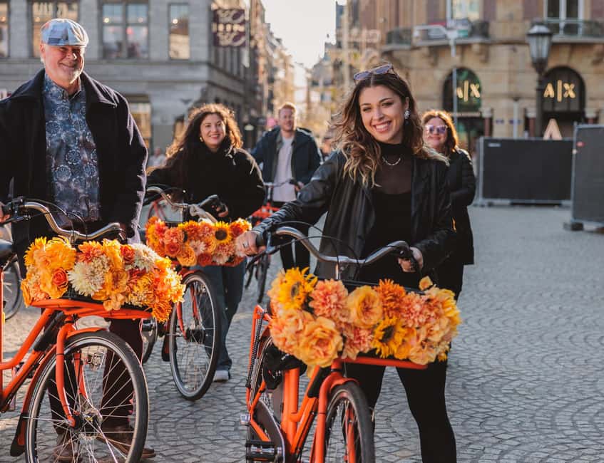 Amsterdam: Top Highlights Guided Bike Tour EN/DE/ES/FR/IT/CN - The canal belt and the Nine Streets