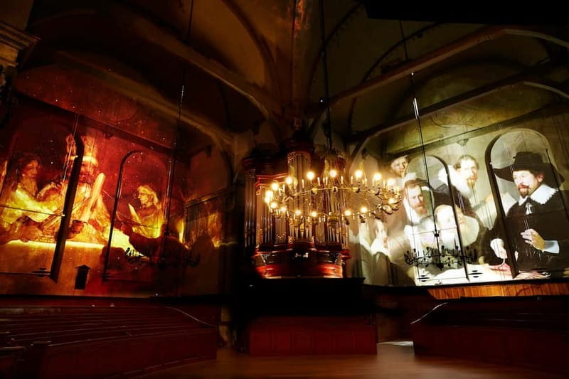 Amsterdam: Van Gogh and Rembrandt Immersive Experience Entry - Key points at a glance