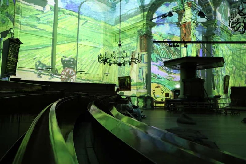 Amsterdam: Van Gogh and Rembrandt Immersive Experience Entry - Following the English narration