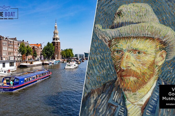 Amsterdam: Van Gogh Museum Entry & 75 minute City Canal Cruise - Getting from the museum district to the Blue Boat docks