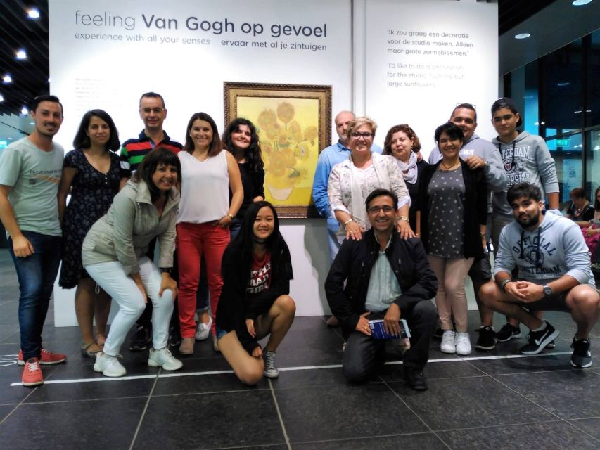 Amsterdam: Van Gogh Museum Guided Tour with Entry - Crowds, sound, and the two-hour limit