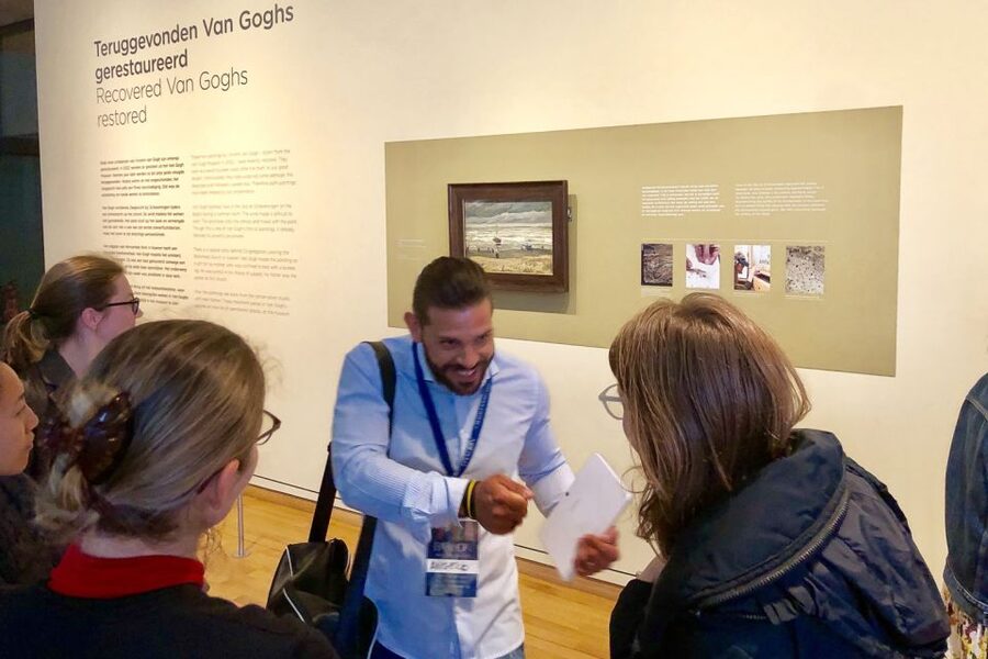 Amsterdam: Van Gogh Museum Masterpieces Tour up to 8 guests - Meeting near Museumplein