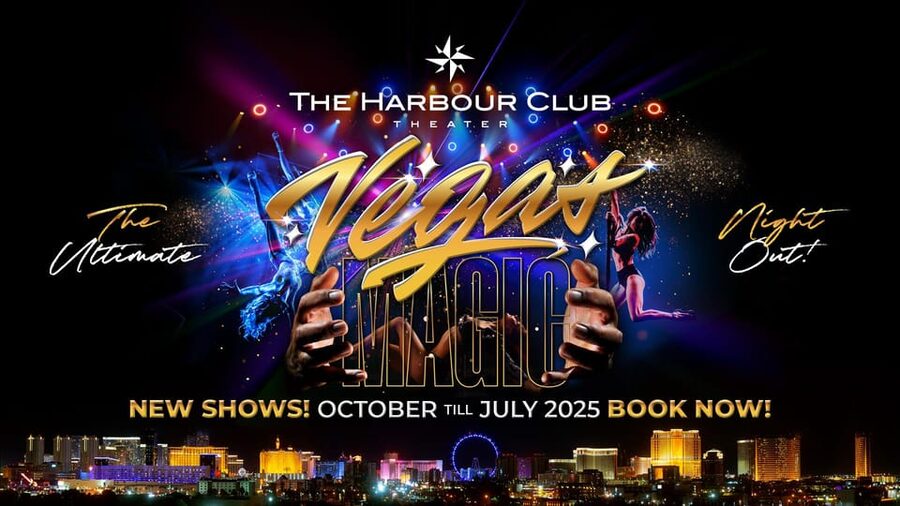 Amsterdam: VEGAS Dinner Show with 3-Course Sharing Menu - The three-course meal is served for sharing