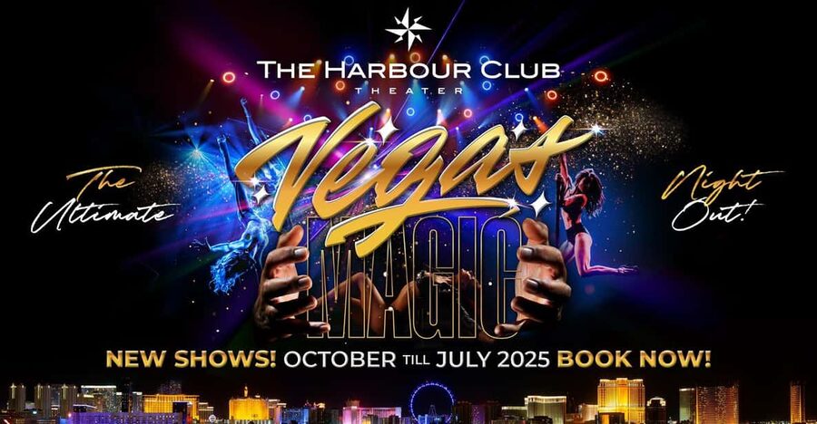 Amsterdam: VEGAS Dinner Show with 3-Course Sharing Menu - What the entertainment includes