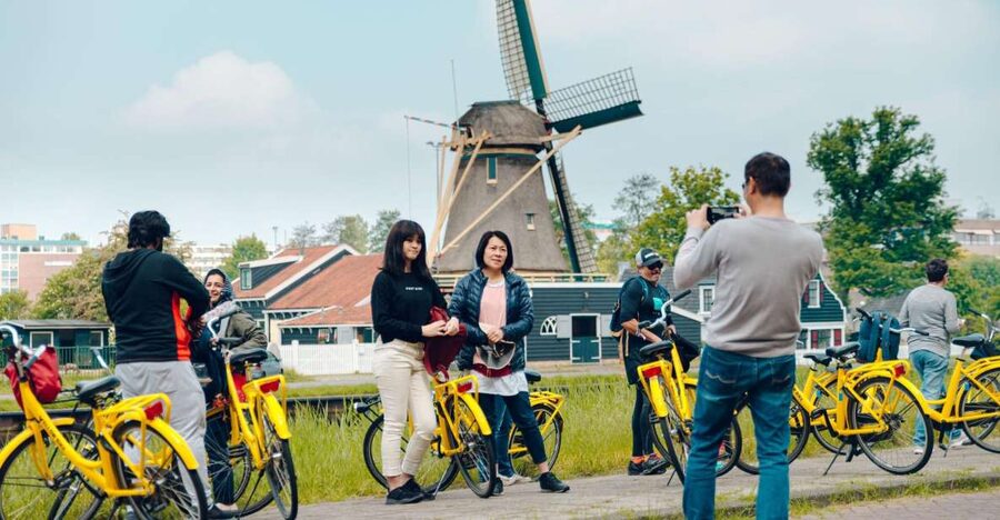 Amsterdam: Waterland District Countryside Villages Bike Tour - Durgerdam and the return beside the dikes