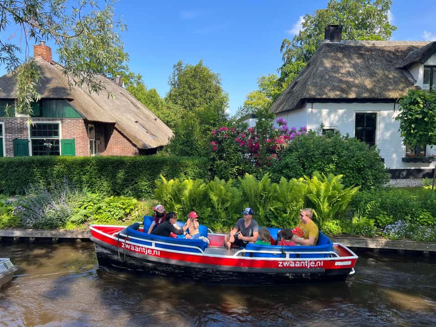 Amsterdam: Zaanse Schans and Giethoorn Guided Combo Tour - What $128 includes, and what it does not