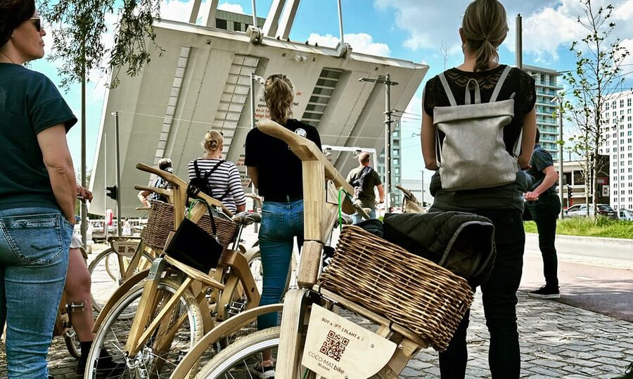 Antwerp: The Big 5 City Highlights by Wooden Bike - Central Station and the Diamond District
