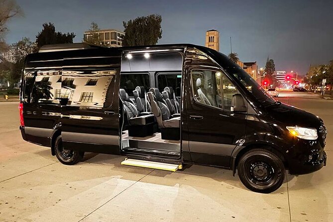 Arrival Private Transfer Amsterdam Airport to Amsterdam City Center by Minibus - Inside the Mercedes Sprinter