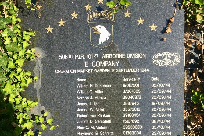 Band of Brothers in Holland Private Tour from Amsterdam - Koevering and the fight for Hells Highway